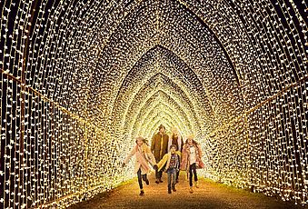 Weihnachts Wunderwelt im Park Schloss Benrath Düsseldorf
