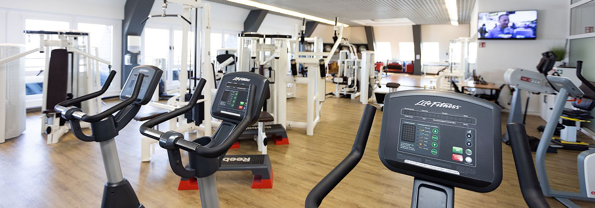 Blick ins Fitness-Center von Medora